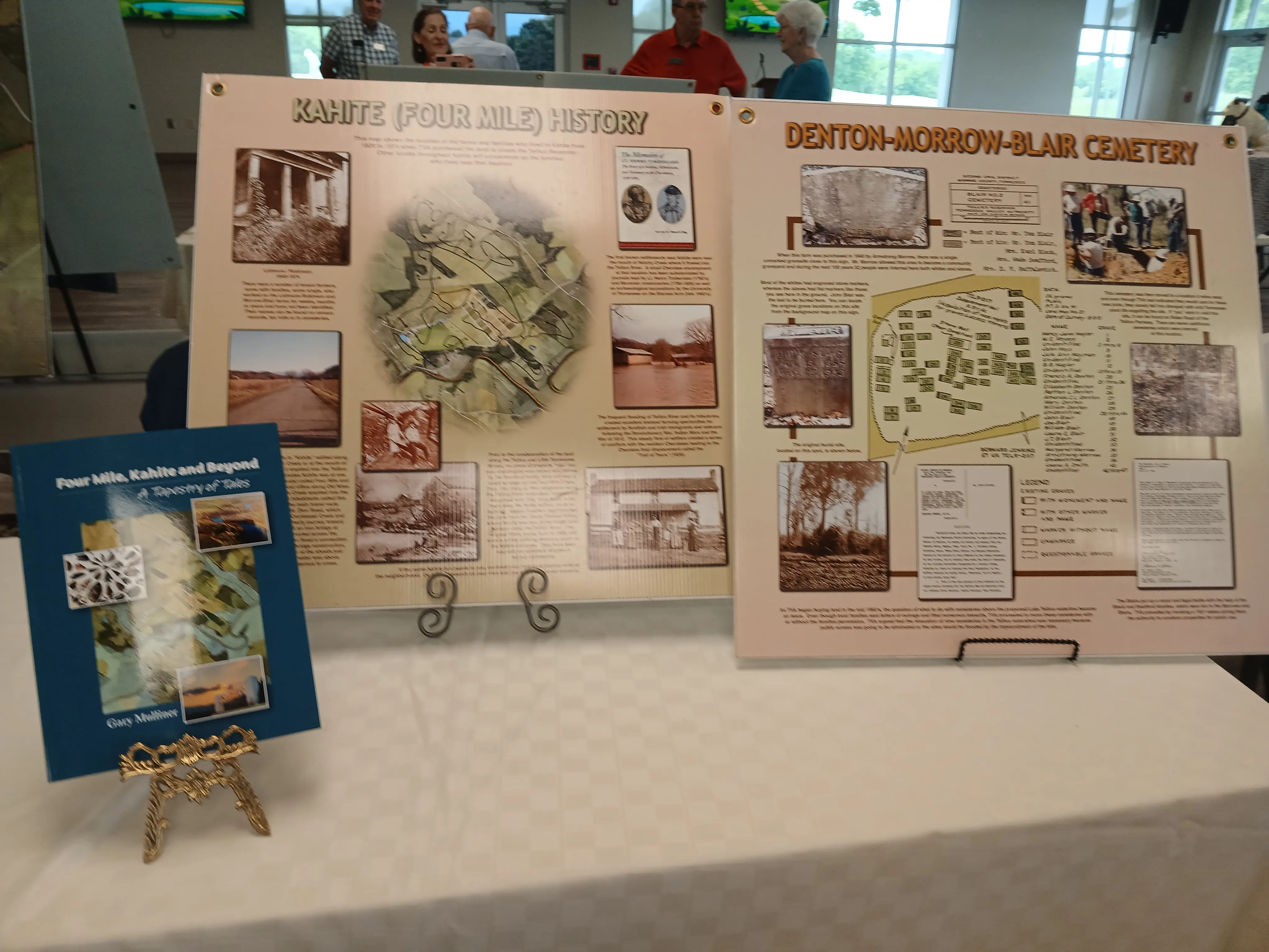 Gary's table at Kahite Storycrafters